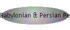 Babylonian & Persian Periods